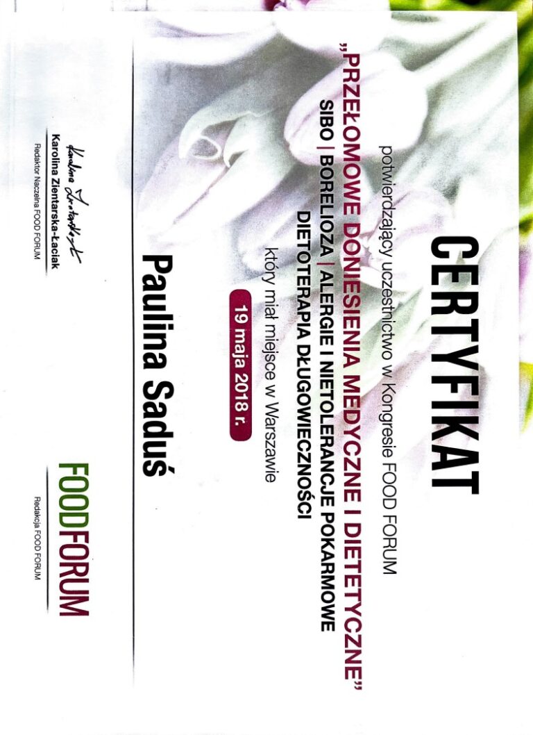 Paulina Wójcik Kwalifikacje5